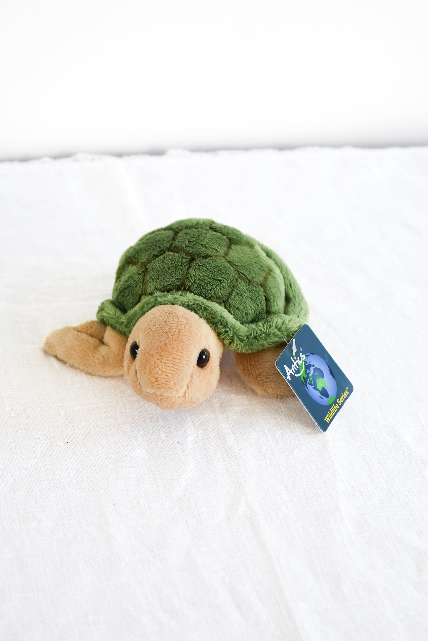 Antics wildlife series turtle teddy, new with tags