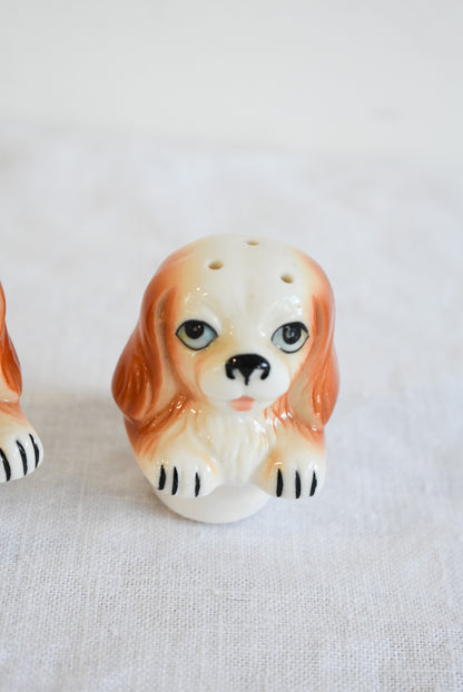 Vintage salt and pepper shakers