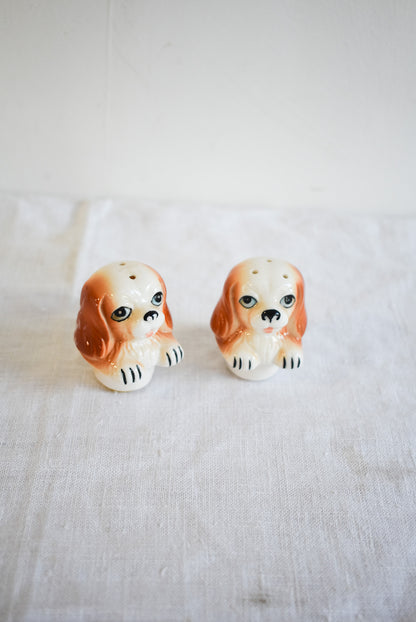 Vintage salt and pepper shakers