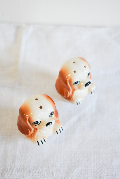 Vintage salt and pepper shakers