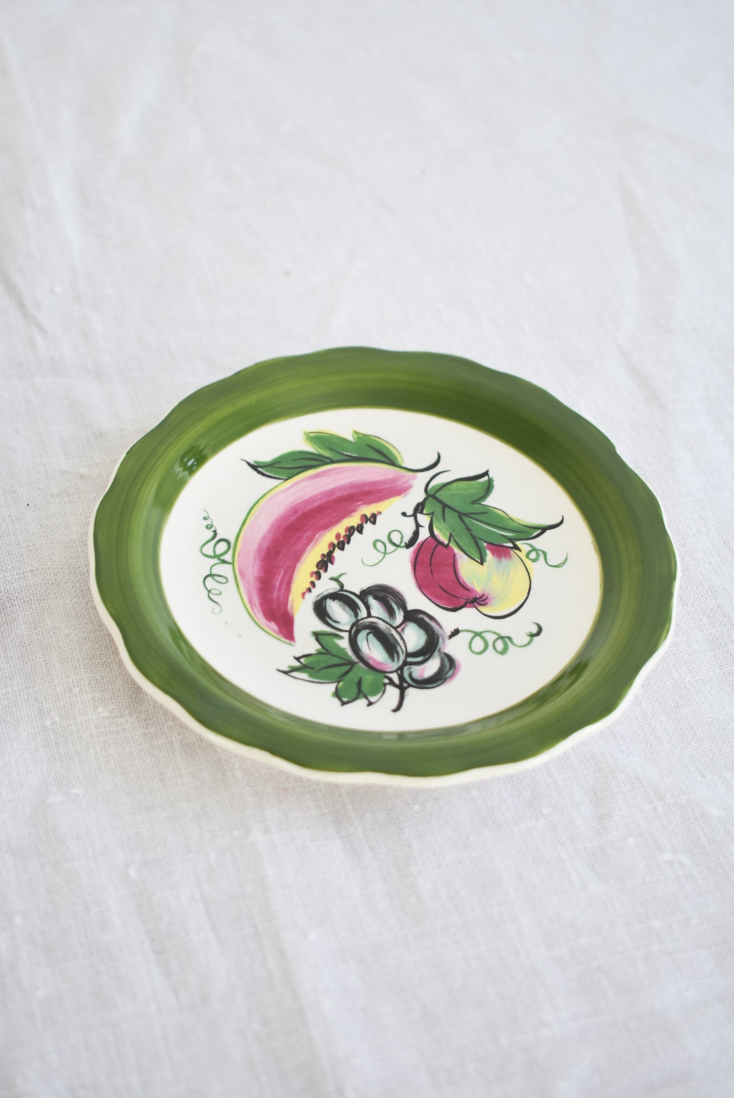 Gorgeous Palissy England tiny Tapas plate