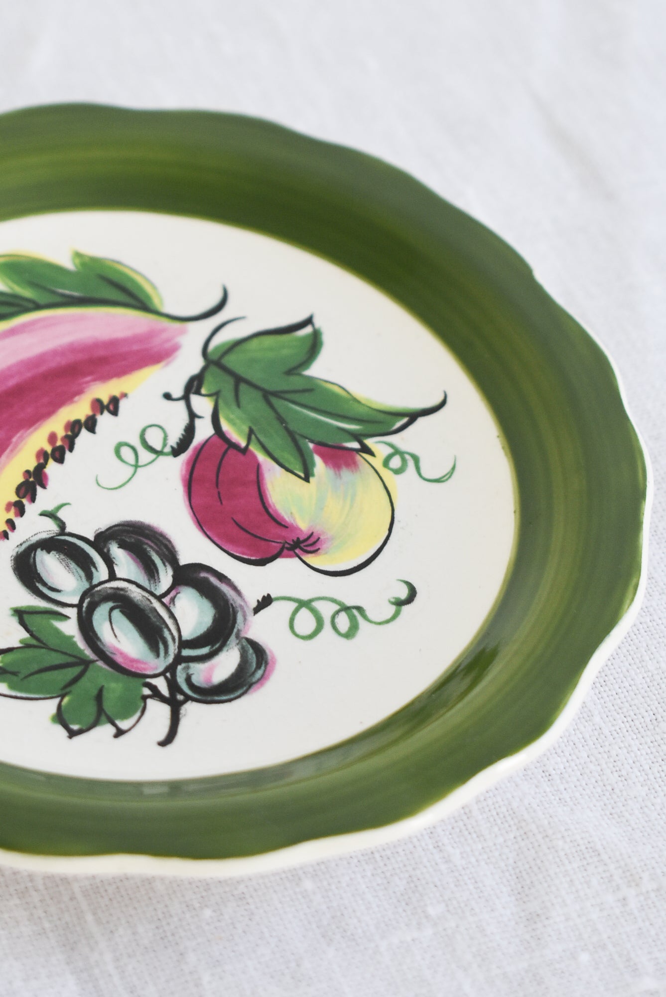 Gorgeous Palissy England tiny Tapas plate