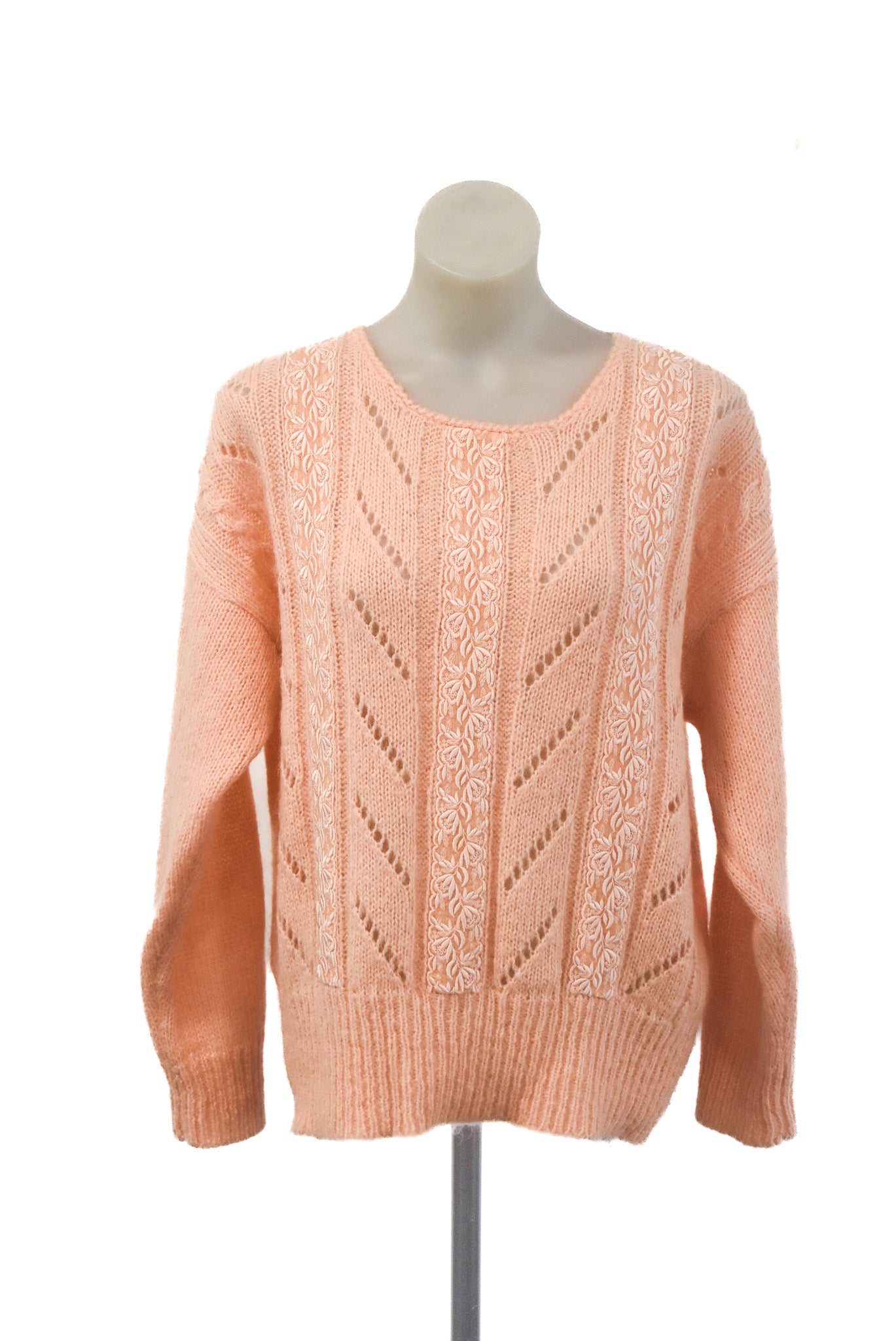 NIVO knitted lace jumper, M/L