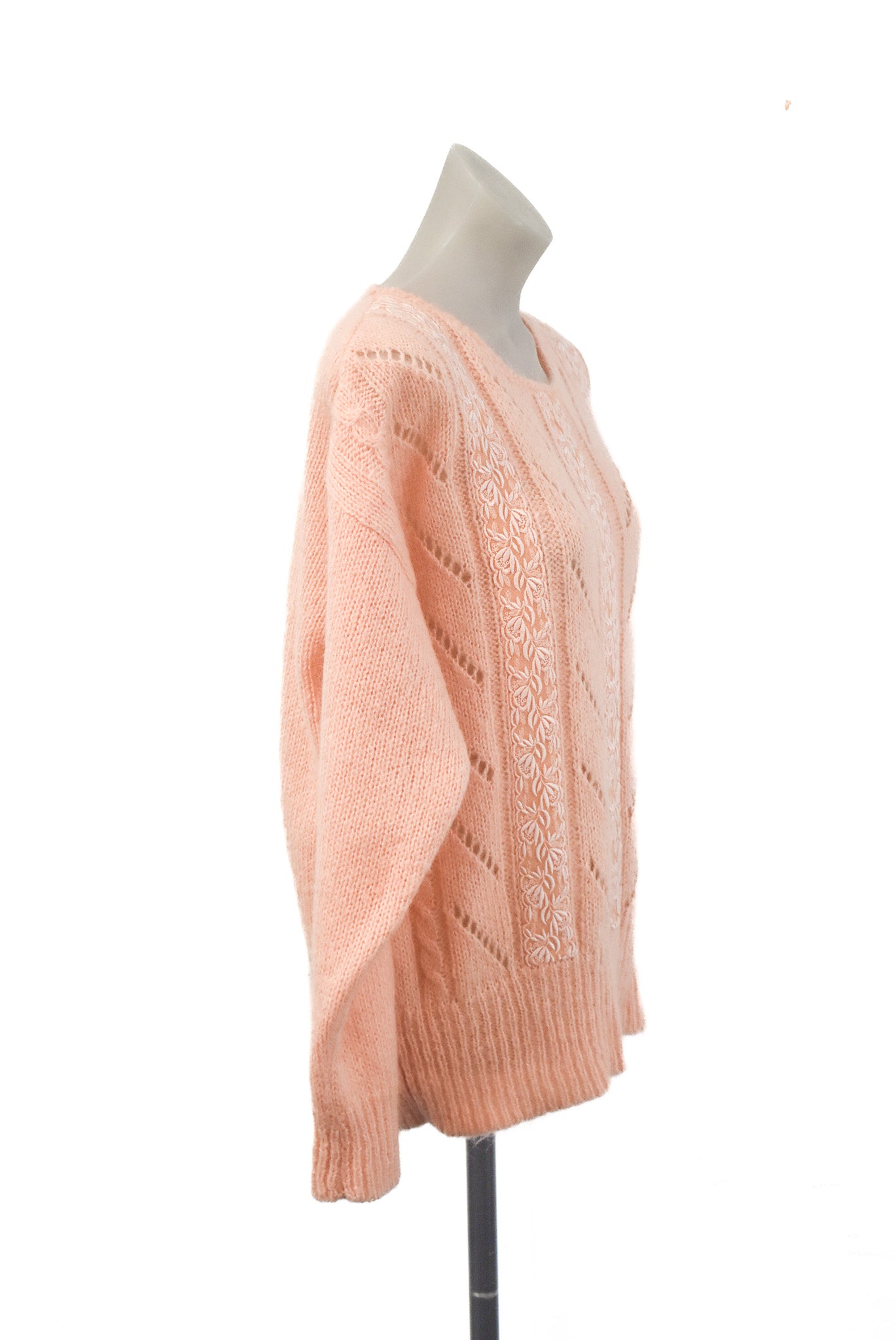 NIVO knitted lace jumper, M/L