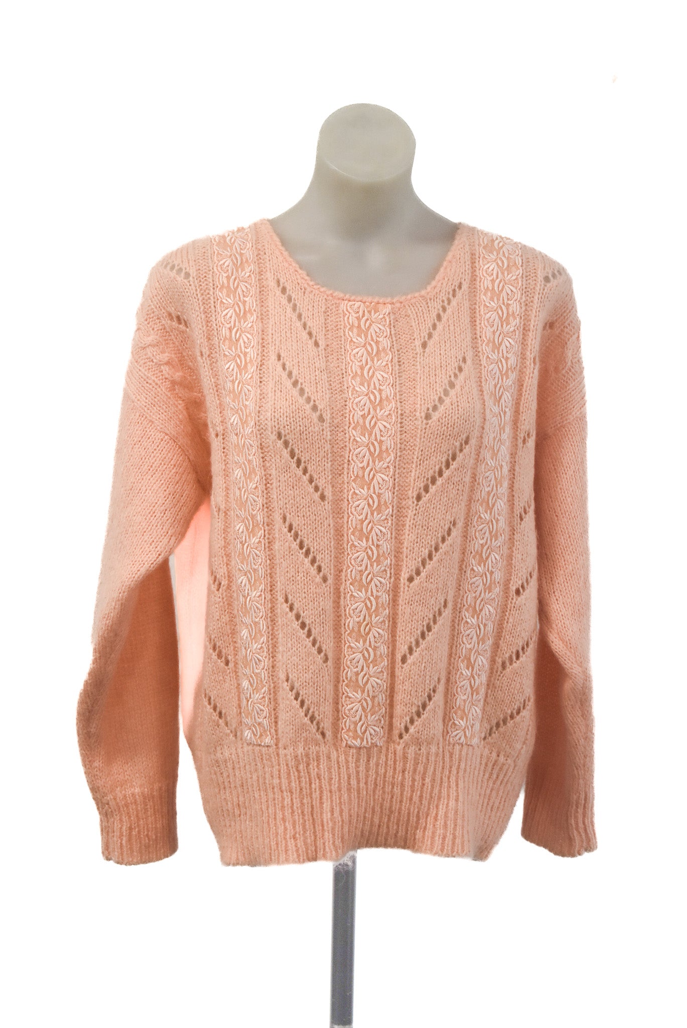 NIVO knitted lace jumper, M/L