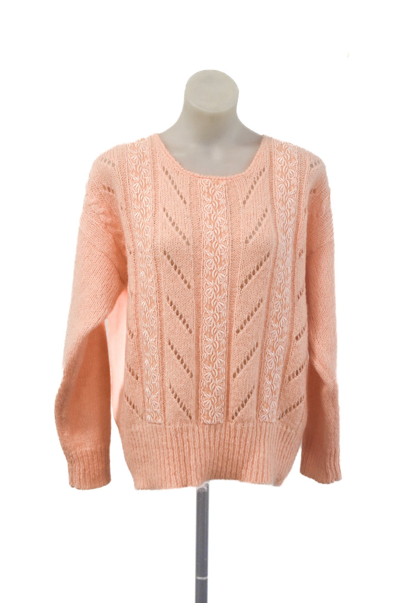 NIVO knitted lace jumper, M/L