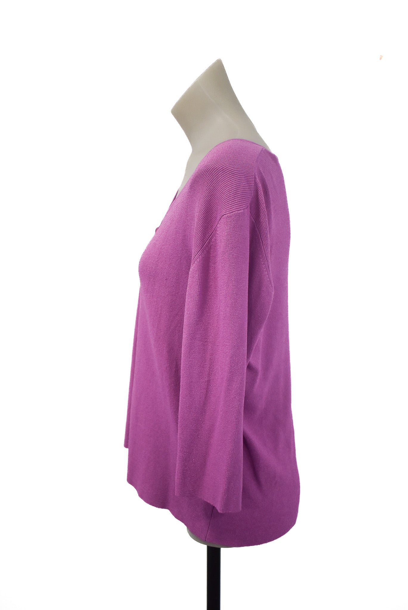 Classic Plus purple cardigan, L