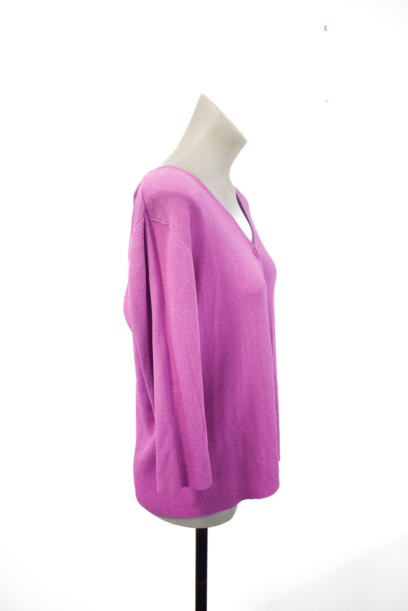 Classic Plus purple cardigan, L