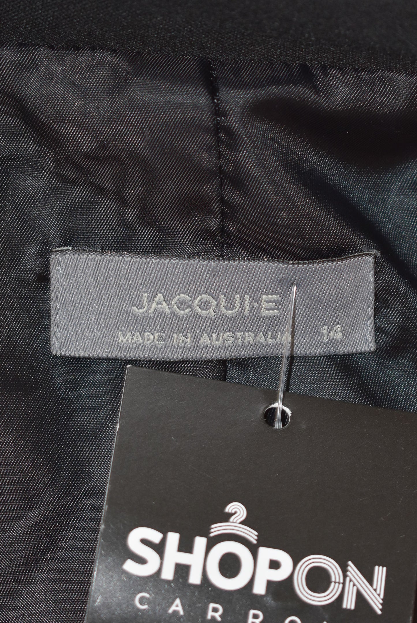 Jacquie E Med Length Blazer, 14