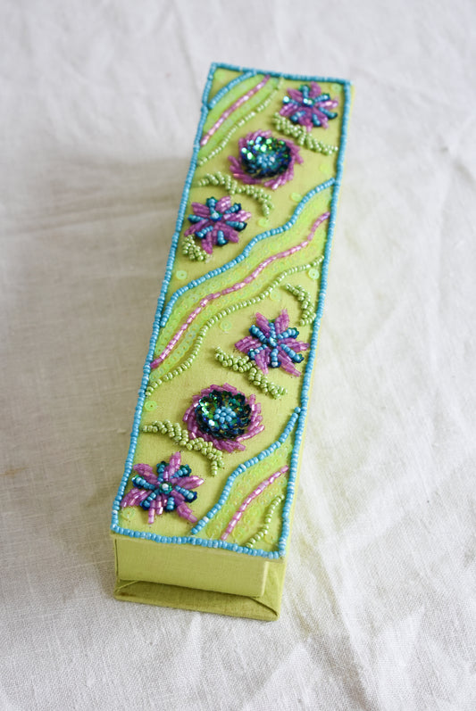 Gorgeous beaded jewellery box