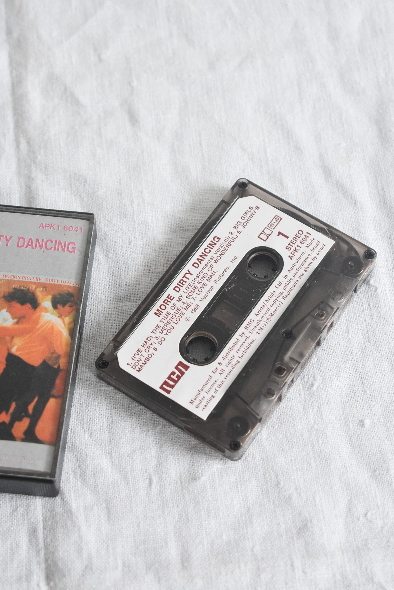 More Dirty Dancing soundtrack cassette