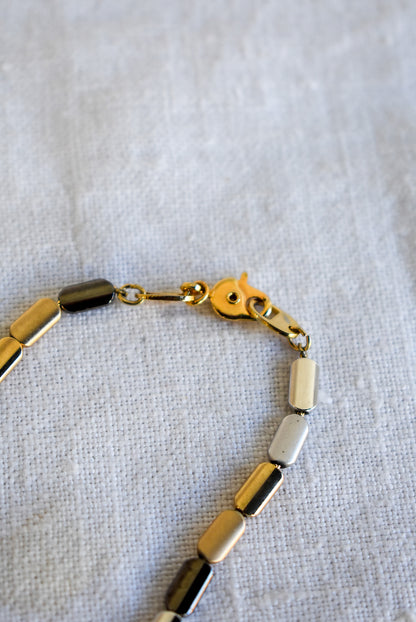 Beautifully made Tri toned bracelet