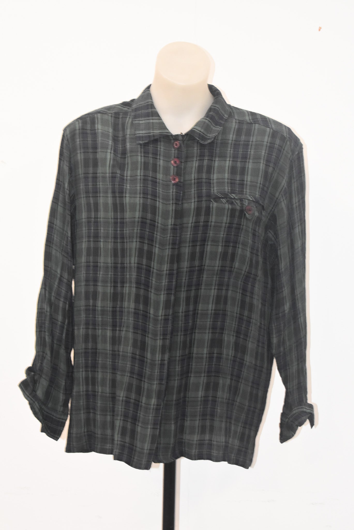 Mackenzie Country checkered blouse, 12