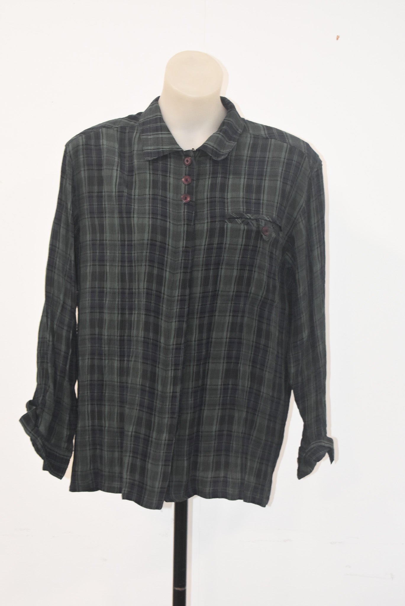 Mackenzie Country checkered blouse, 12