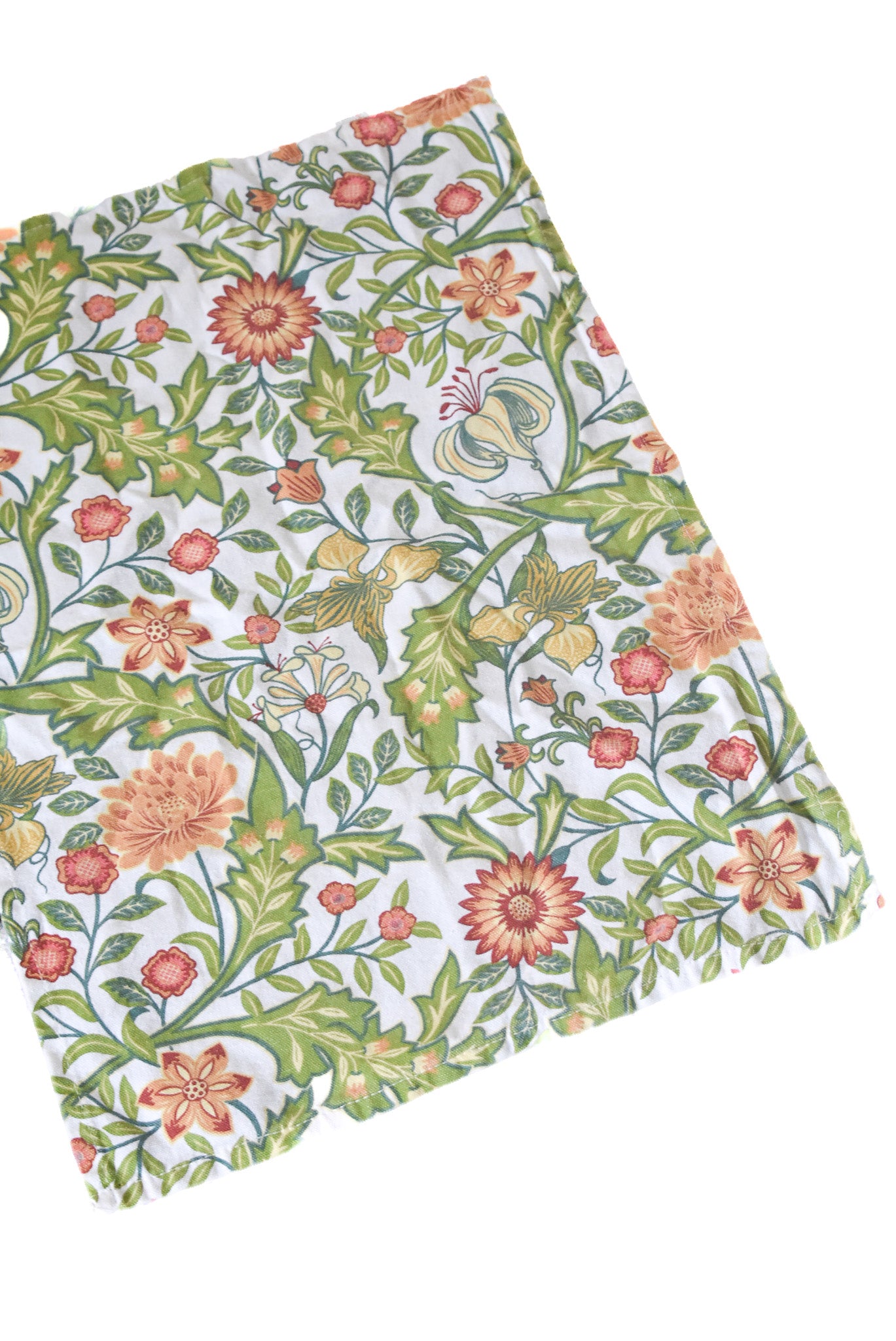 Floral tea towel