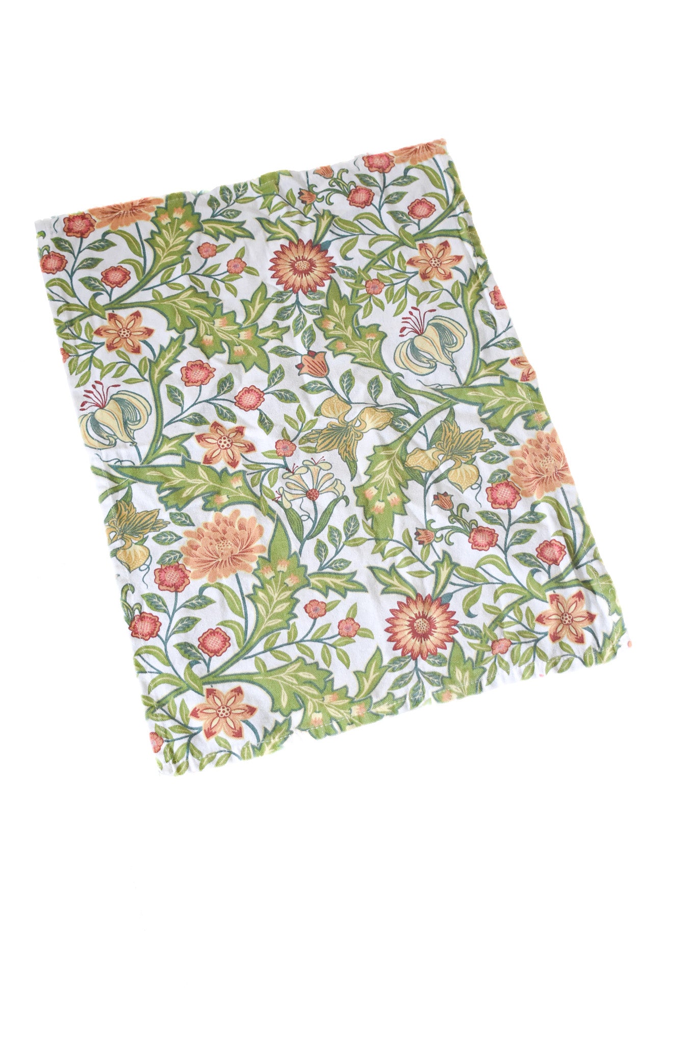 Floral tea towel