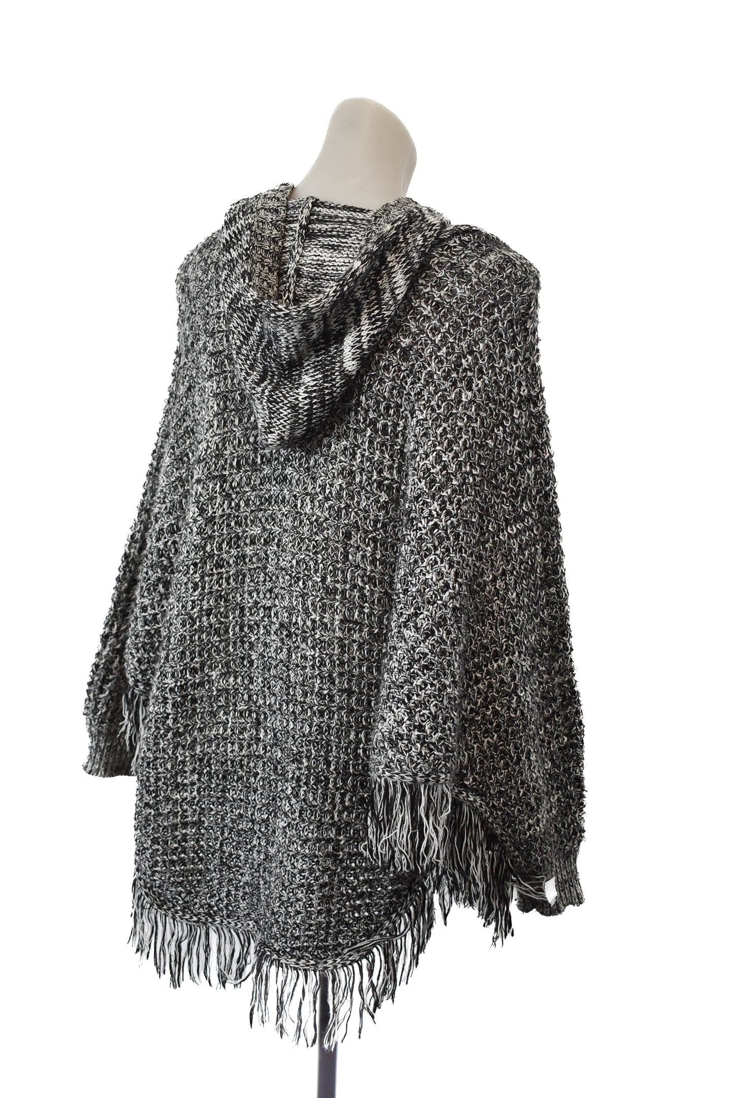 Mika & Gala knitted poncho, O/S