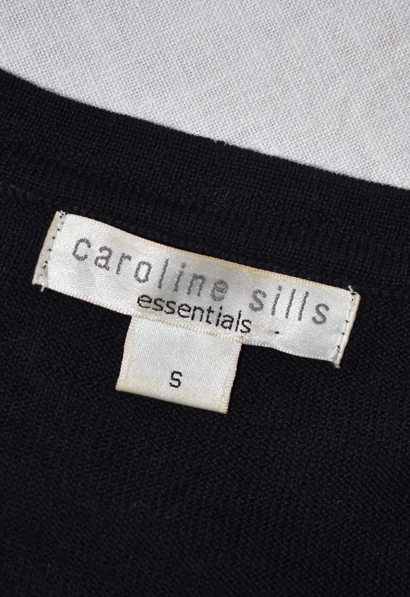 Caroline Sills merino wool cardigan, S