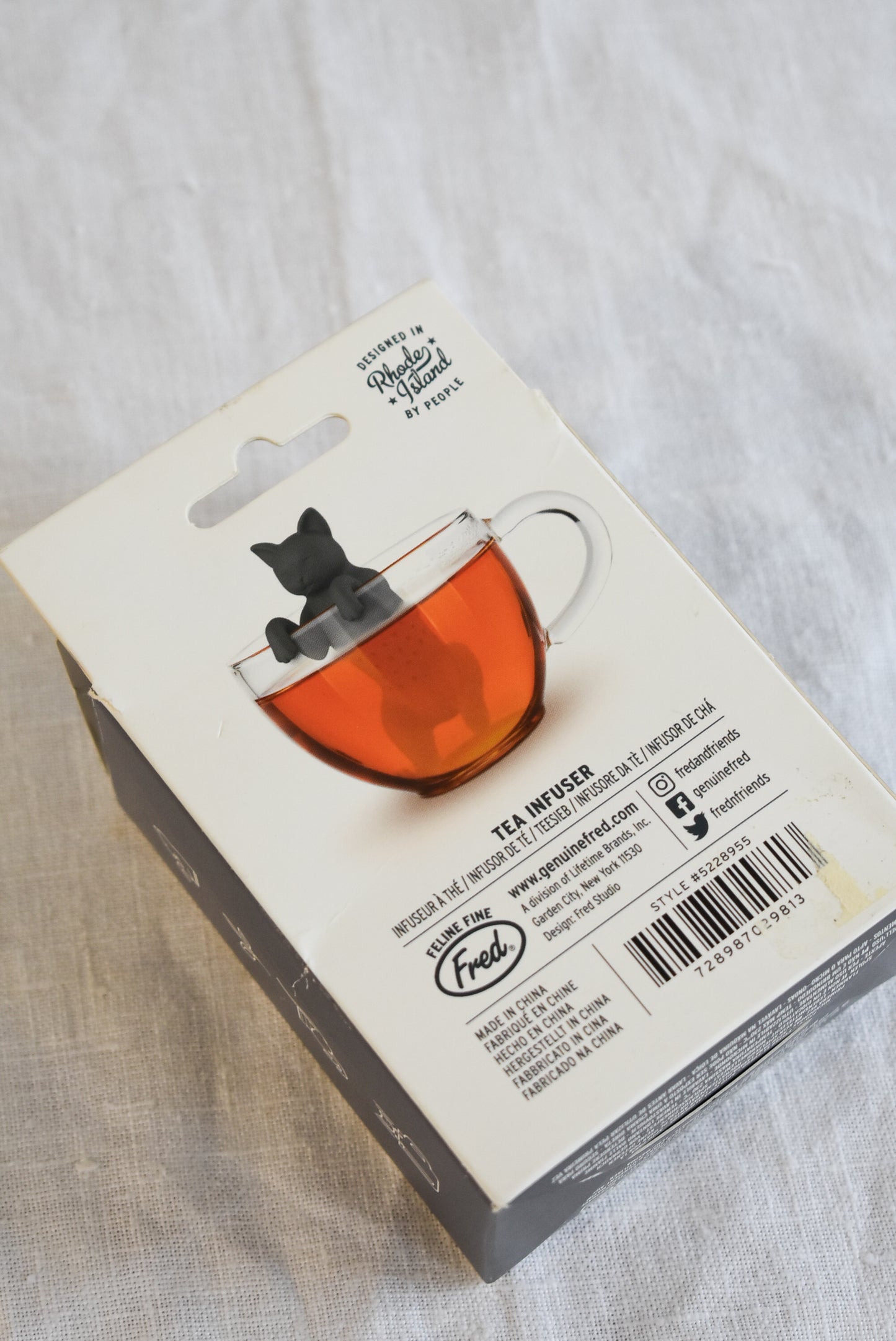 Purr tea, Tea infuser