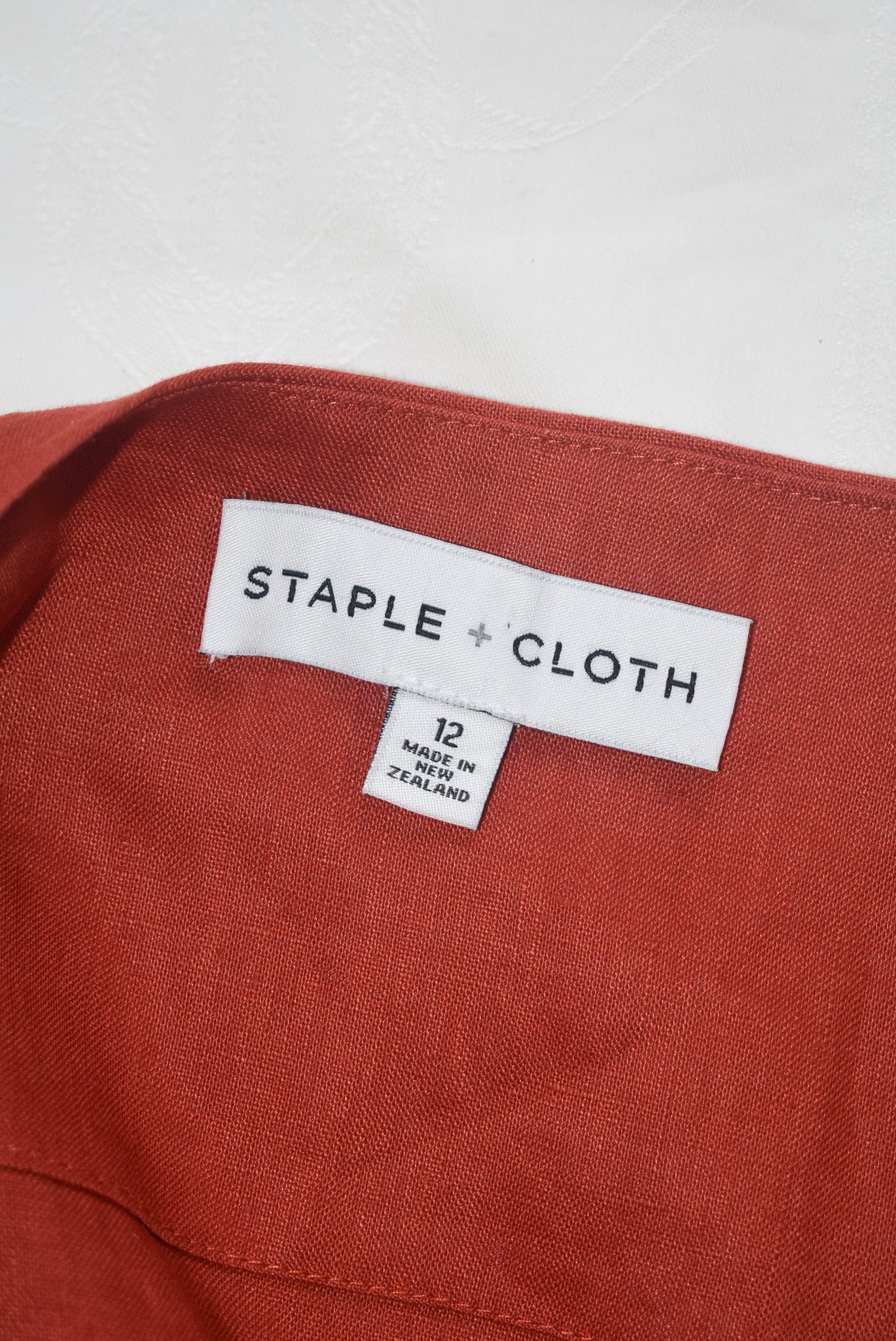 Staple + Cloth NZ made linen cardigan, 12