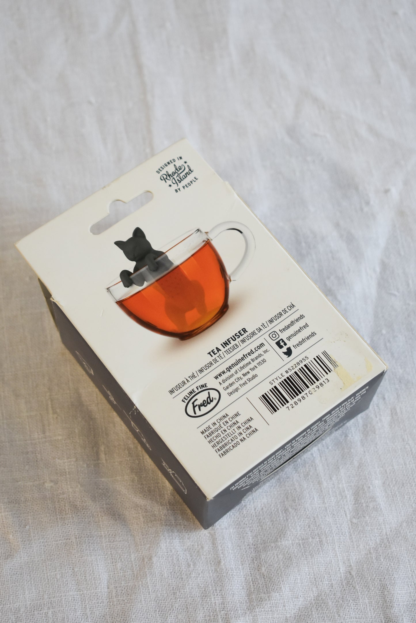 Purr tea, Tea infuser