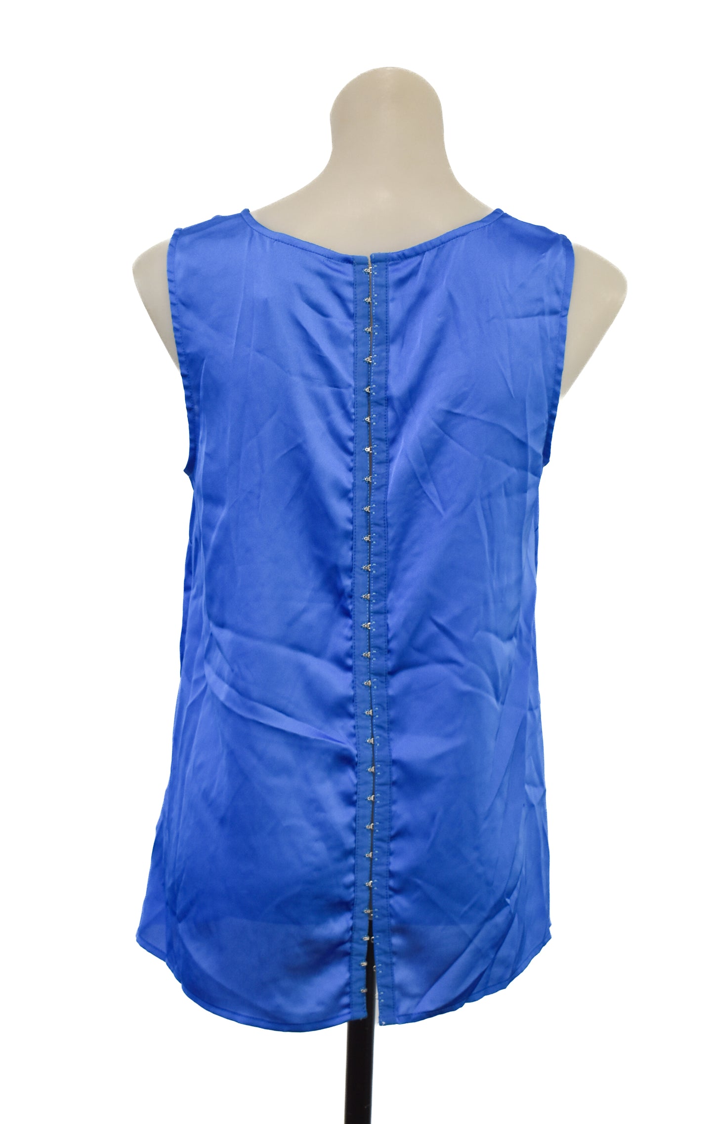 Ltd Edition By Hero brand flattering ruched cobalt blue vest top, 10