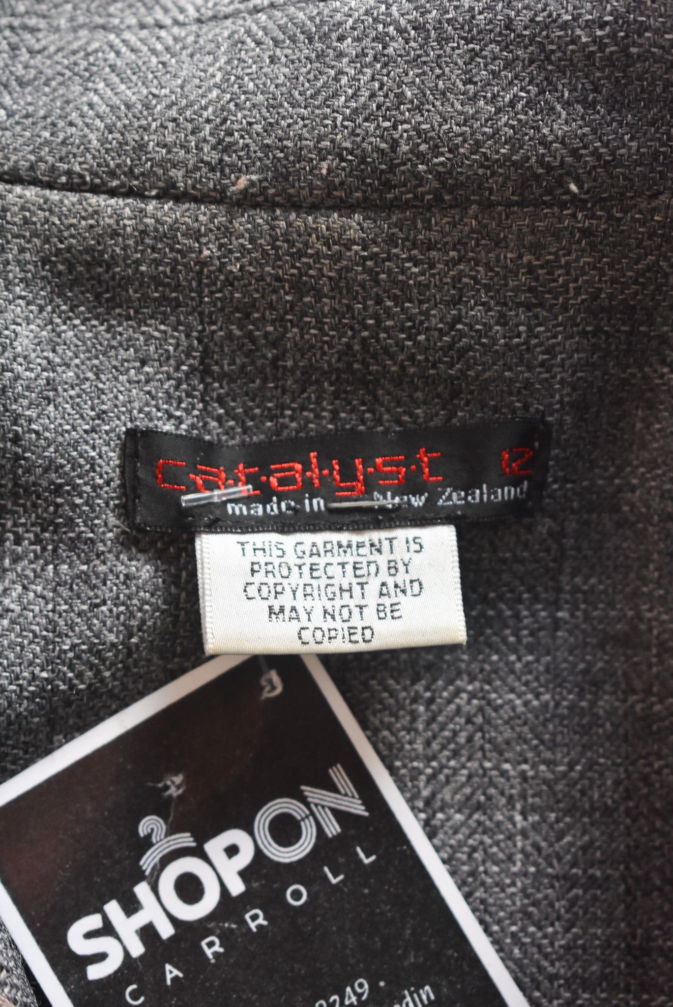 Catalyst NZ made vintage blazer, 12