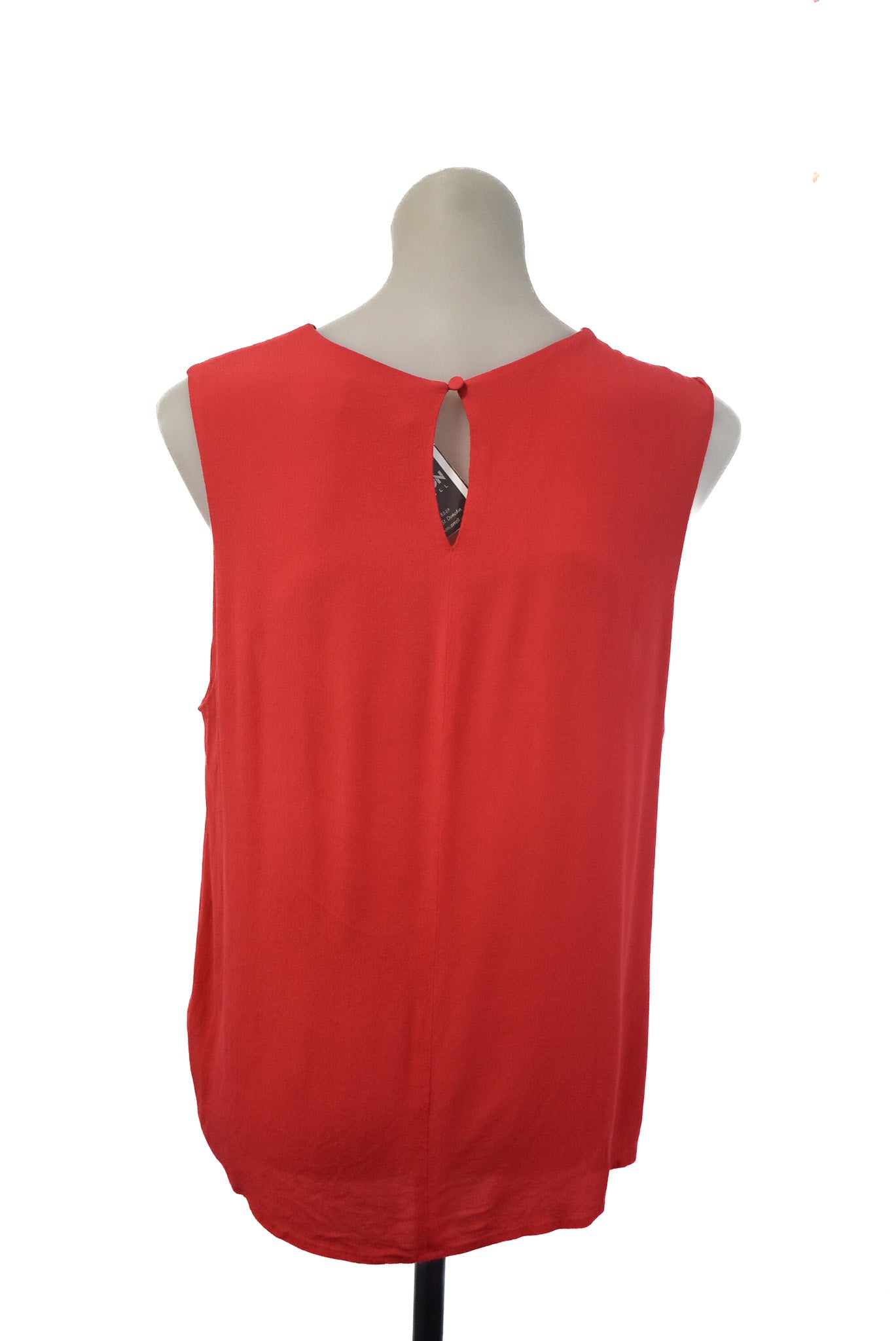 Stockholm Atelier & Other Stories, red high neck flowy vest top, 12/14