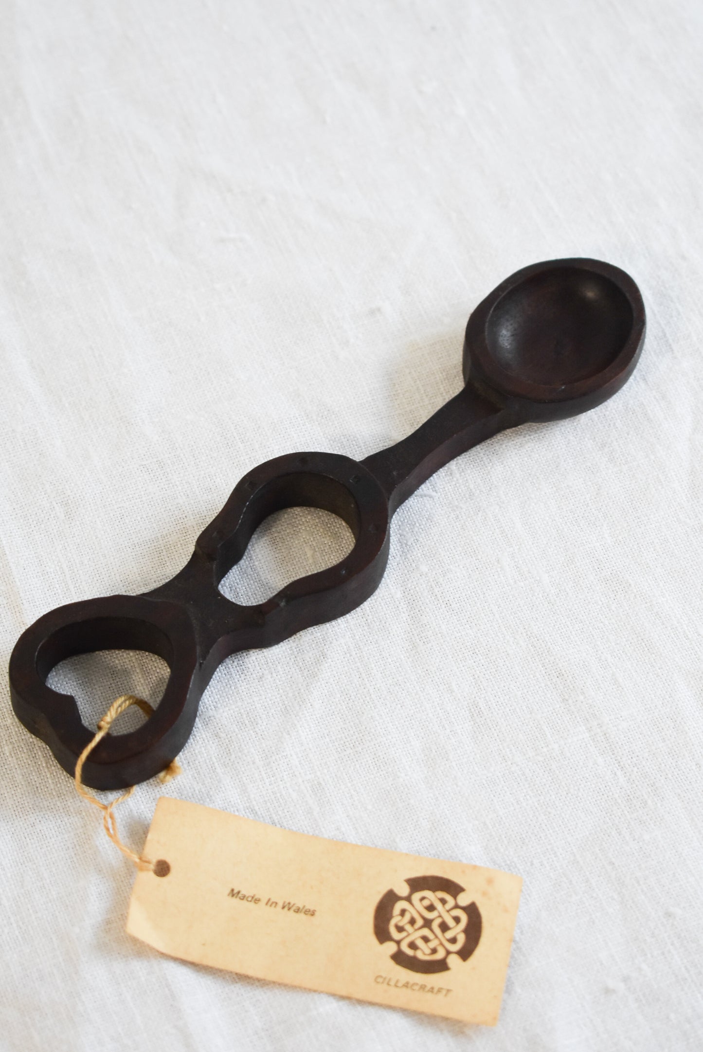 Gorgeous hand carved "Love Token" wooden spoon