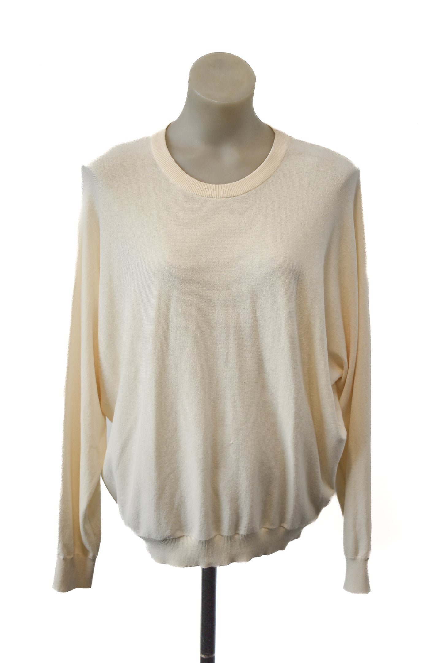 Decjuba cream knit jumper, S