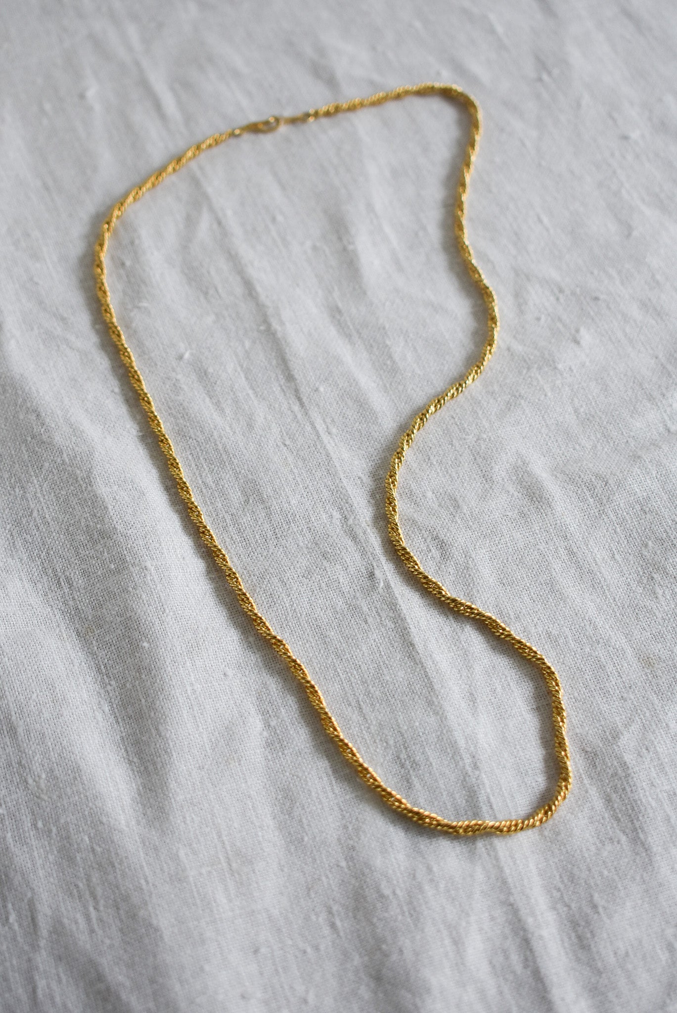 Beautifully made golden twist chain