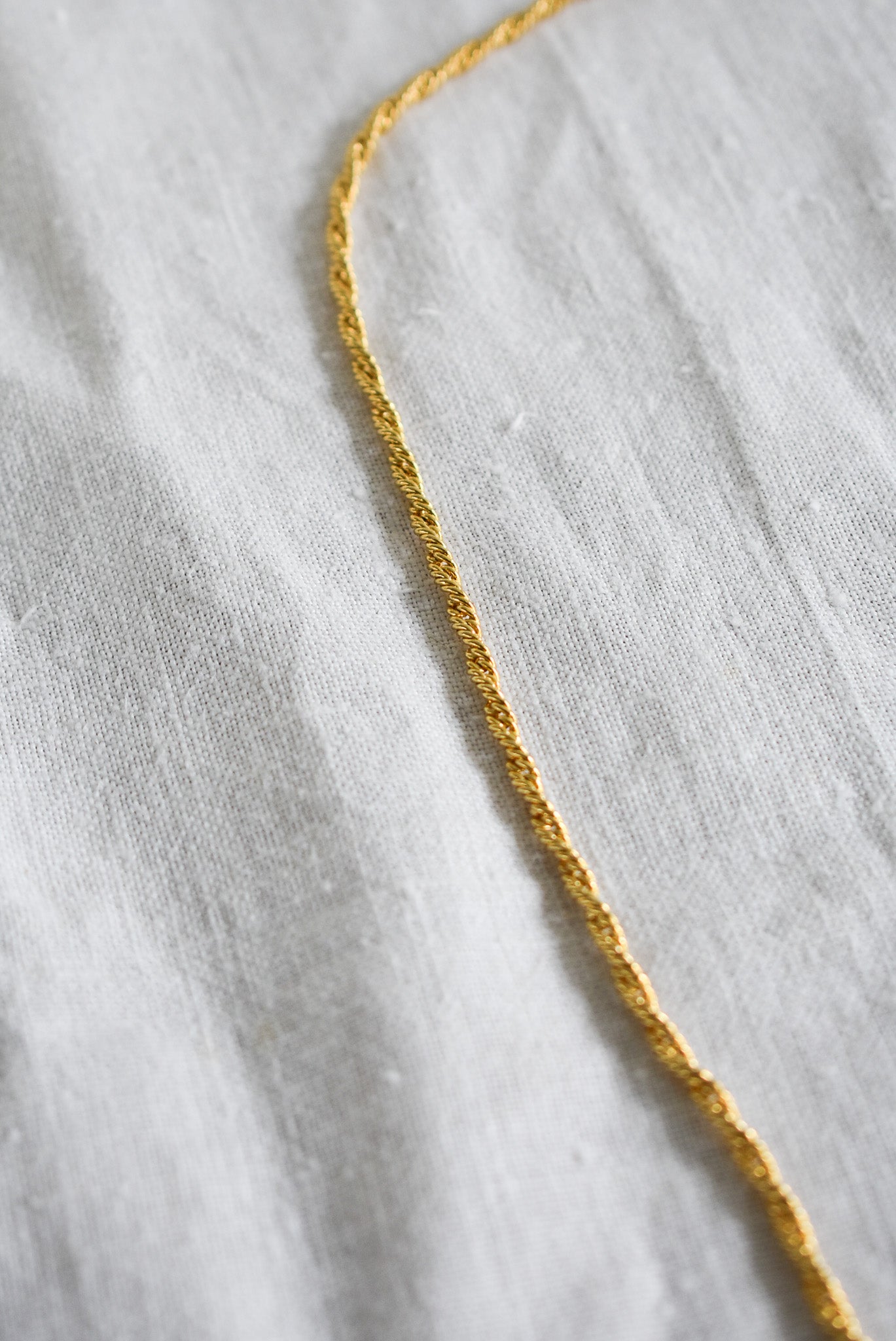 Beautifully made golden twist chain