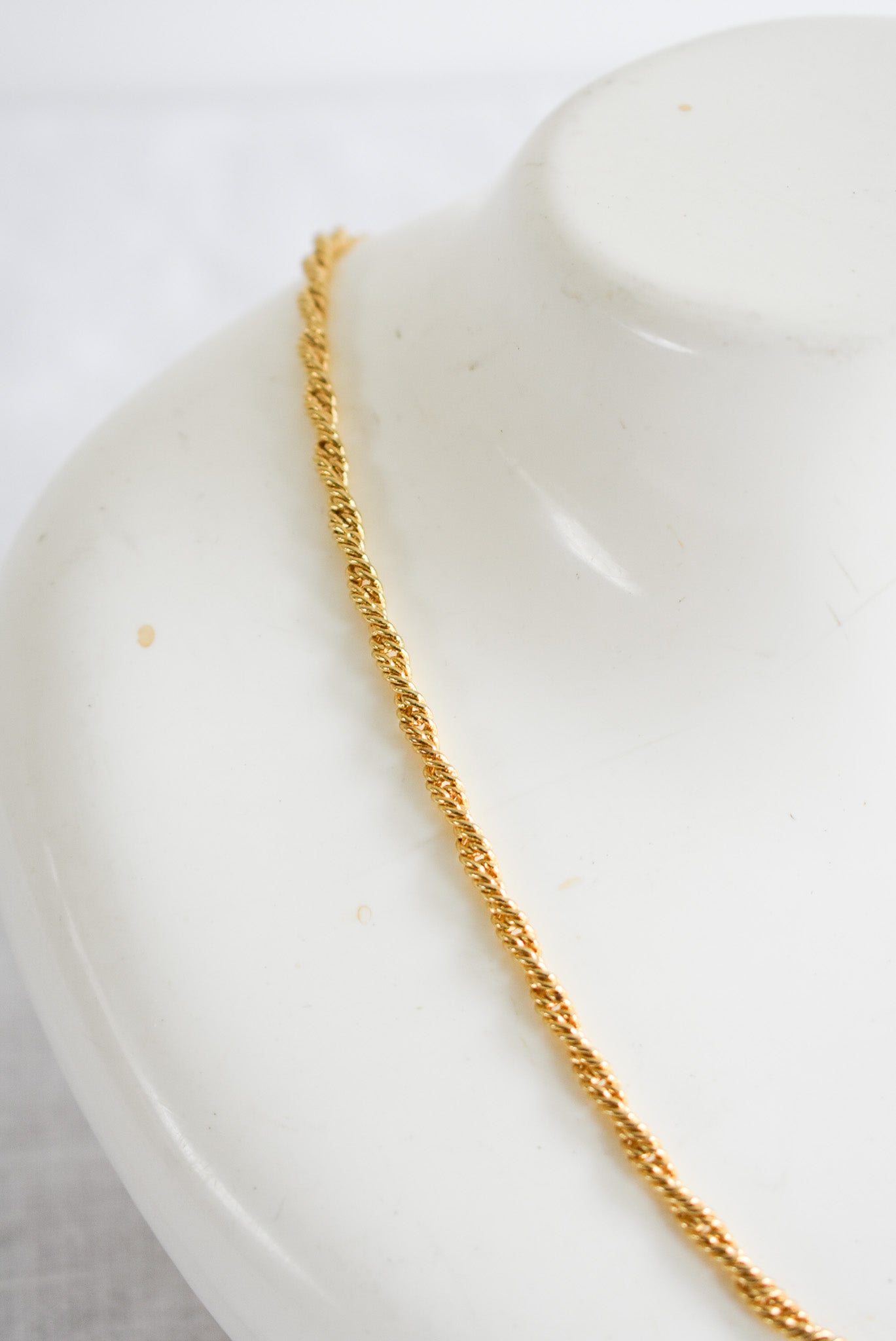 Beautifully made golden twist chain