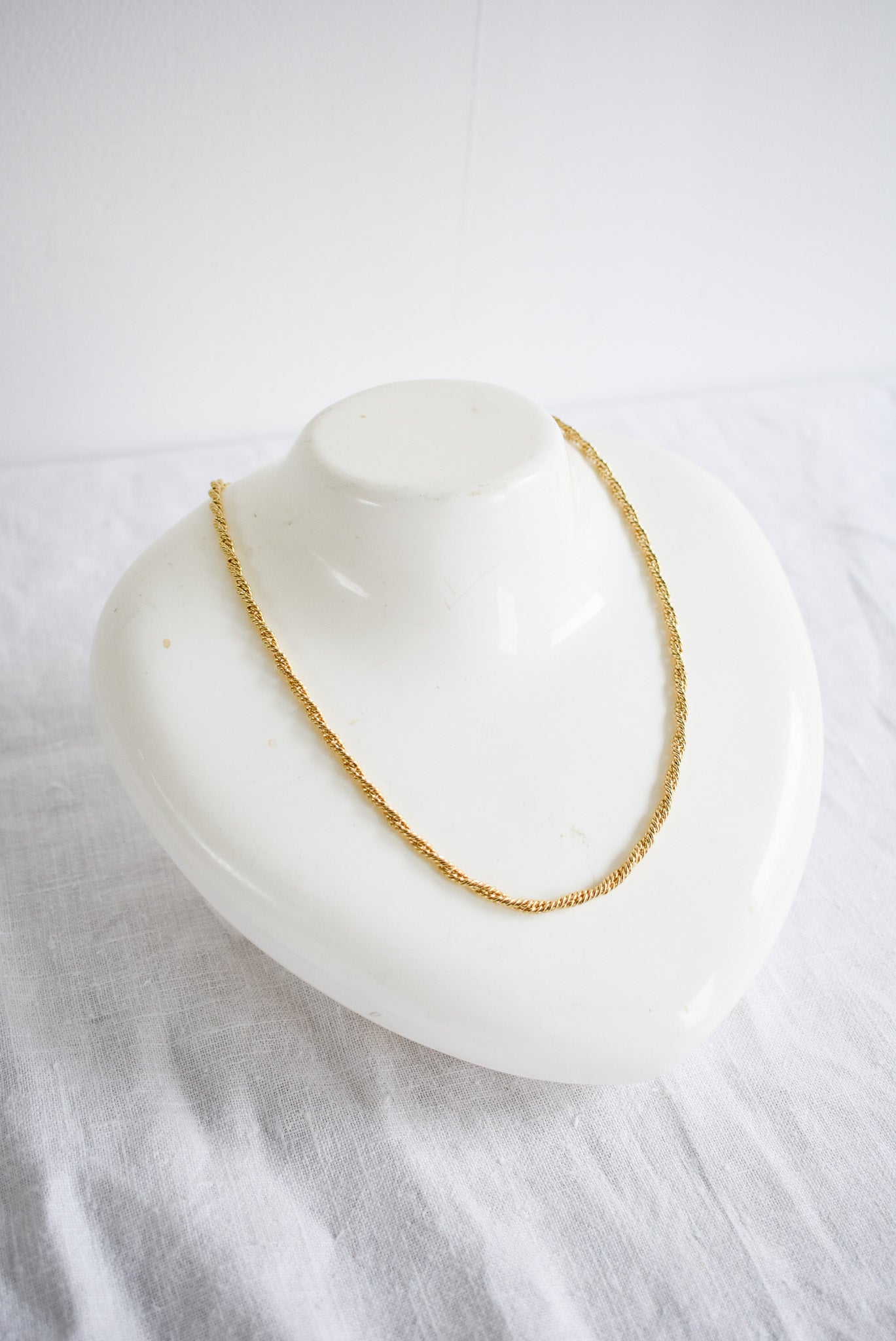 Beautifully made golden twist chain