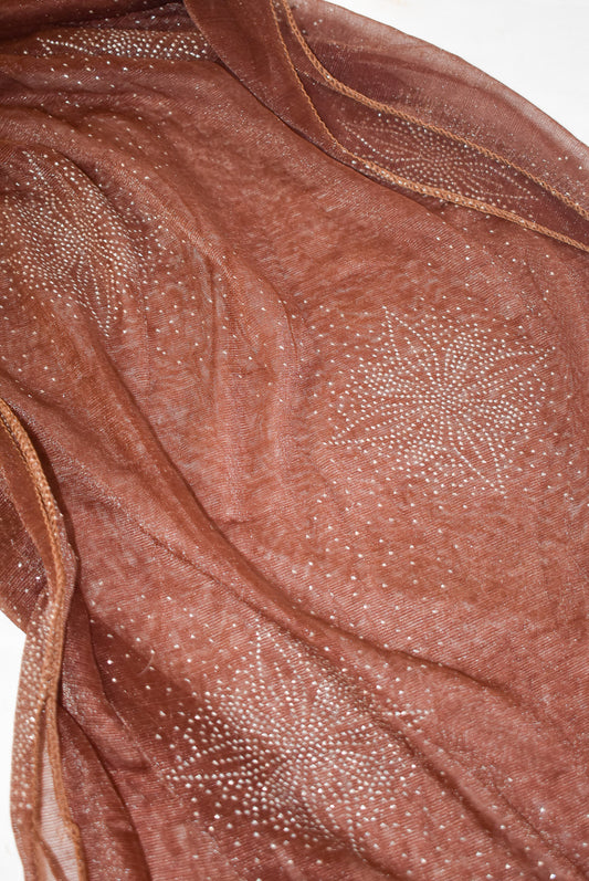 Y2K diamante scarf