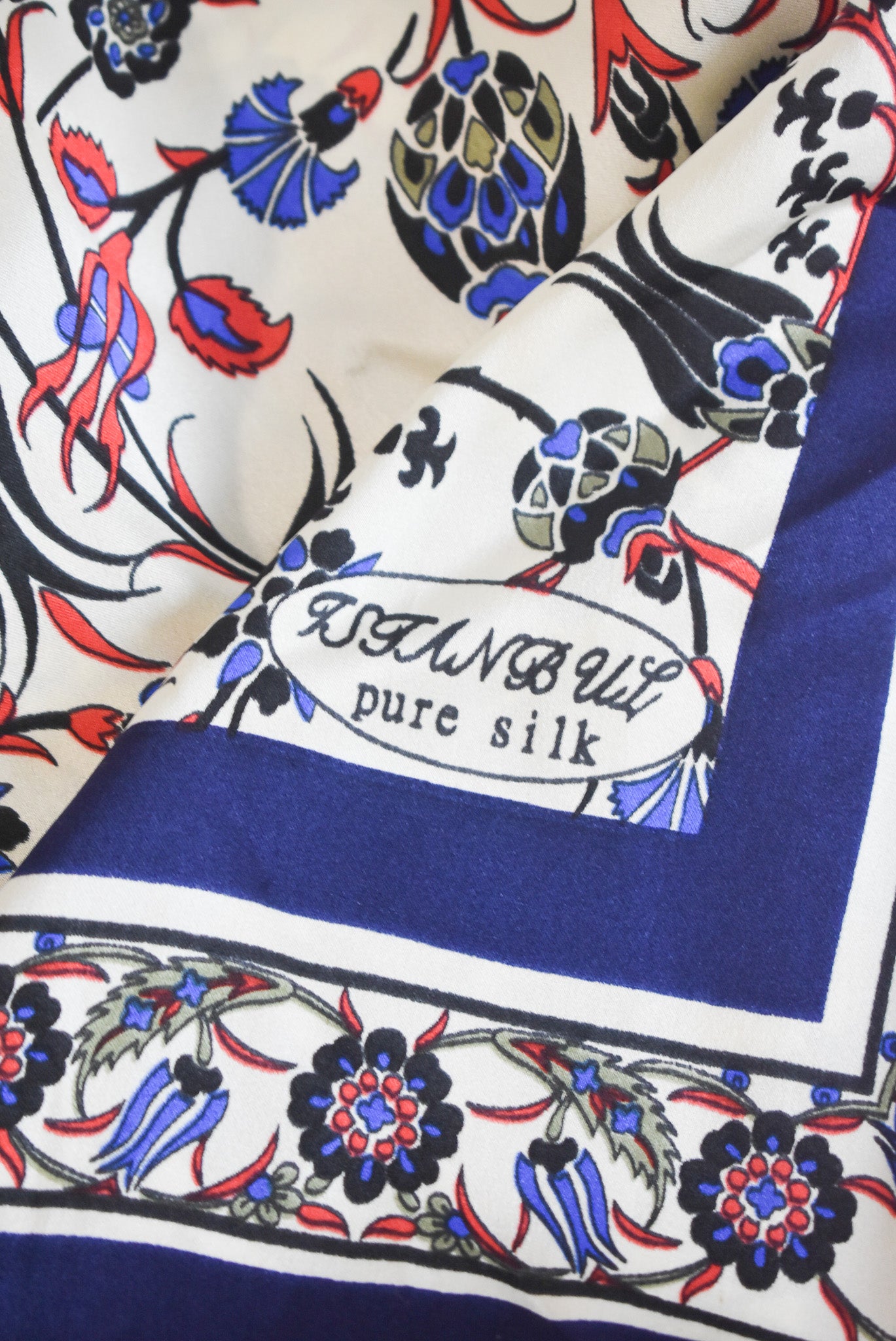 Istanbul 100% silk scarf