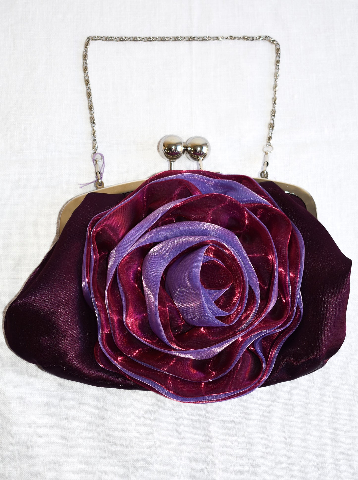 Violet rose purse