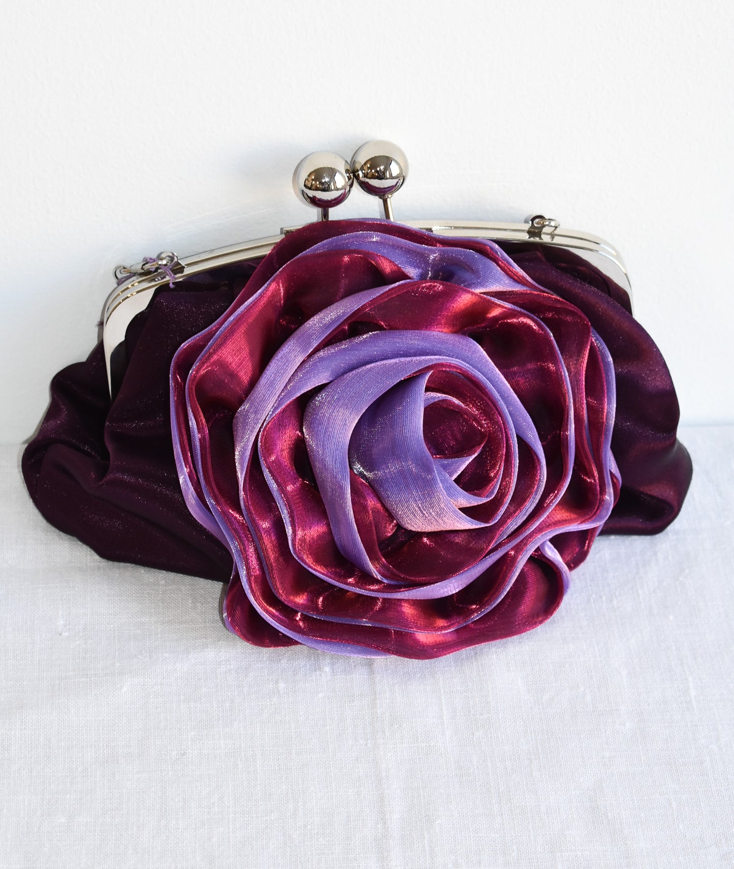 Violet rose purse