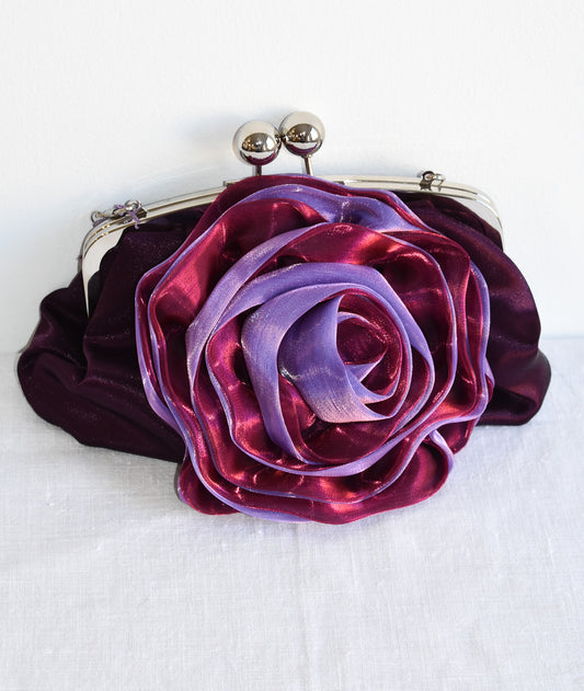 Violet rose purse