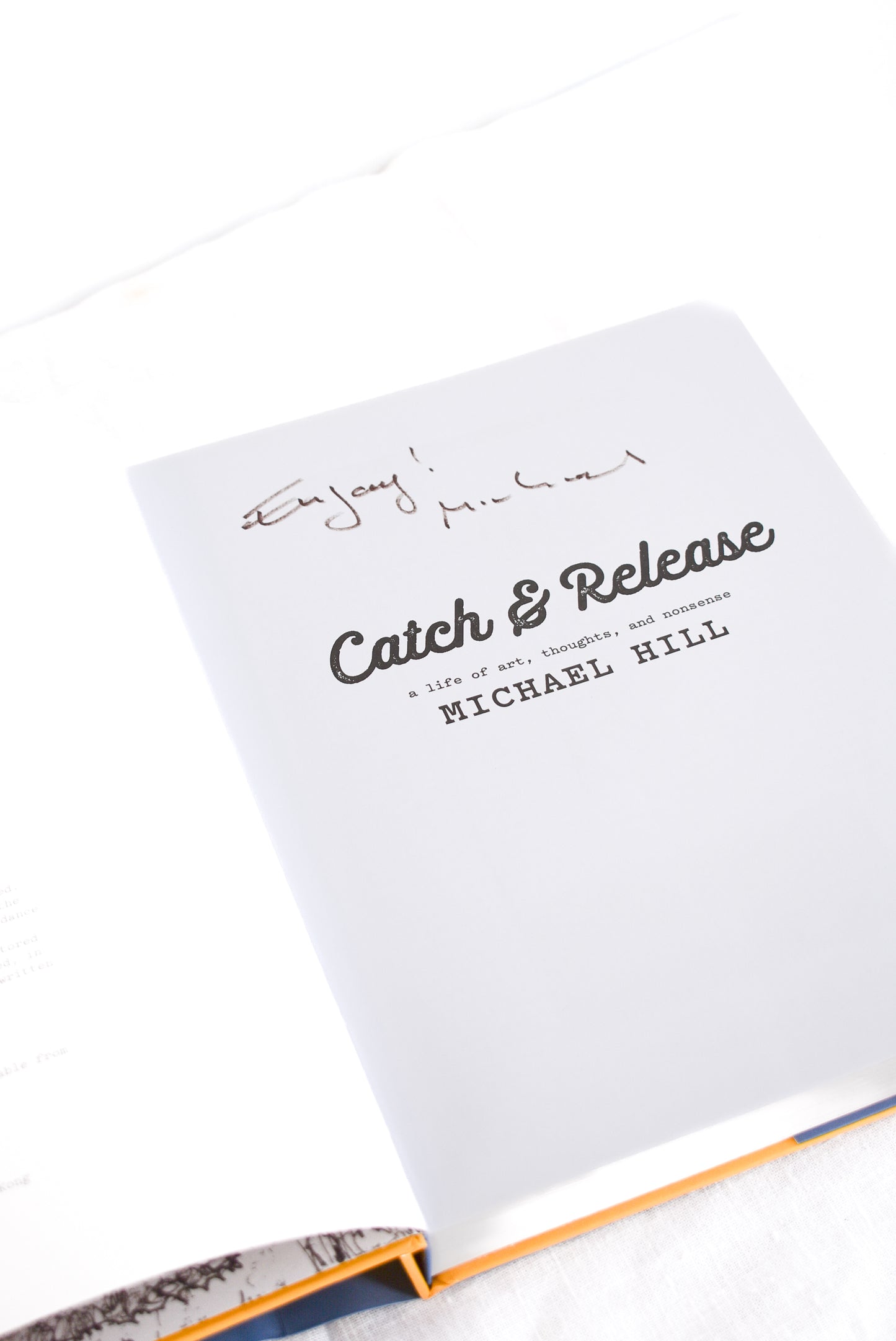 Catch And Release: A Life of Art Thoughts and Nonsense by Michael Hill