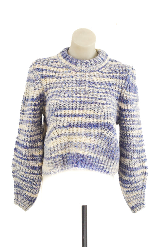 Only blue and purple cableknit Jumper, S