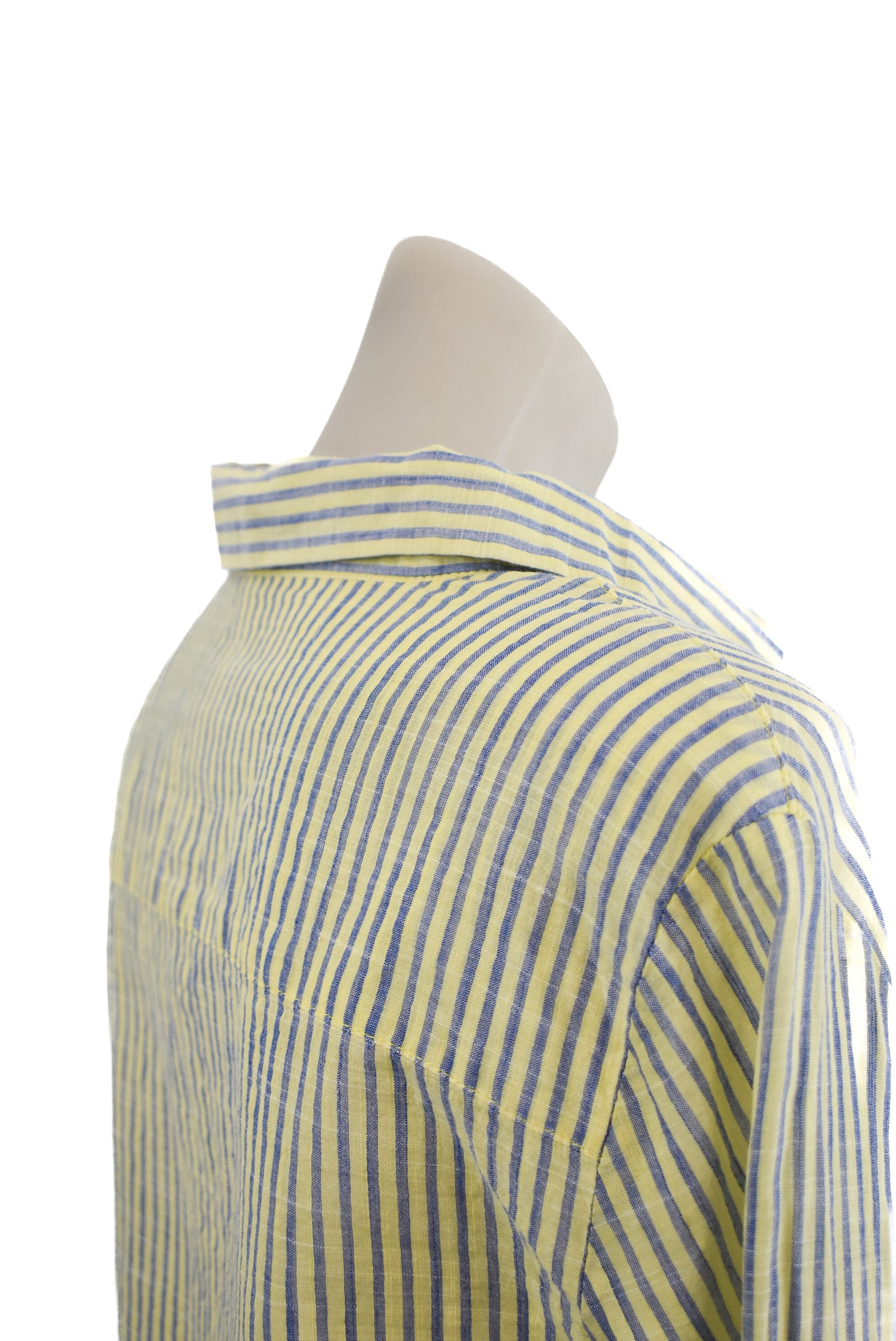 MARILYN SEYB colourful striped cotton top, 14