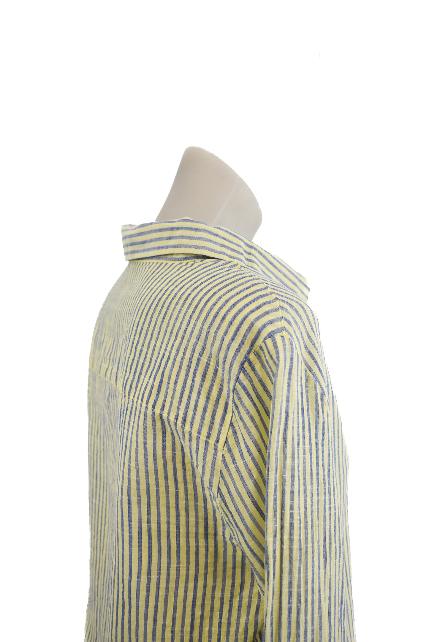 MARILYN SEYB colourful striped cotton top, 14