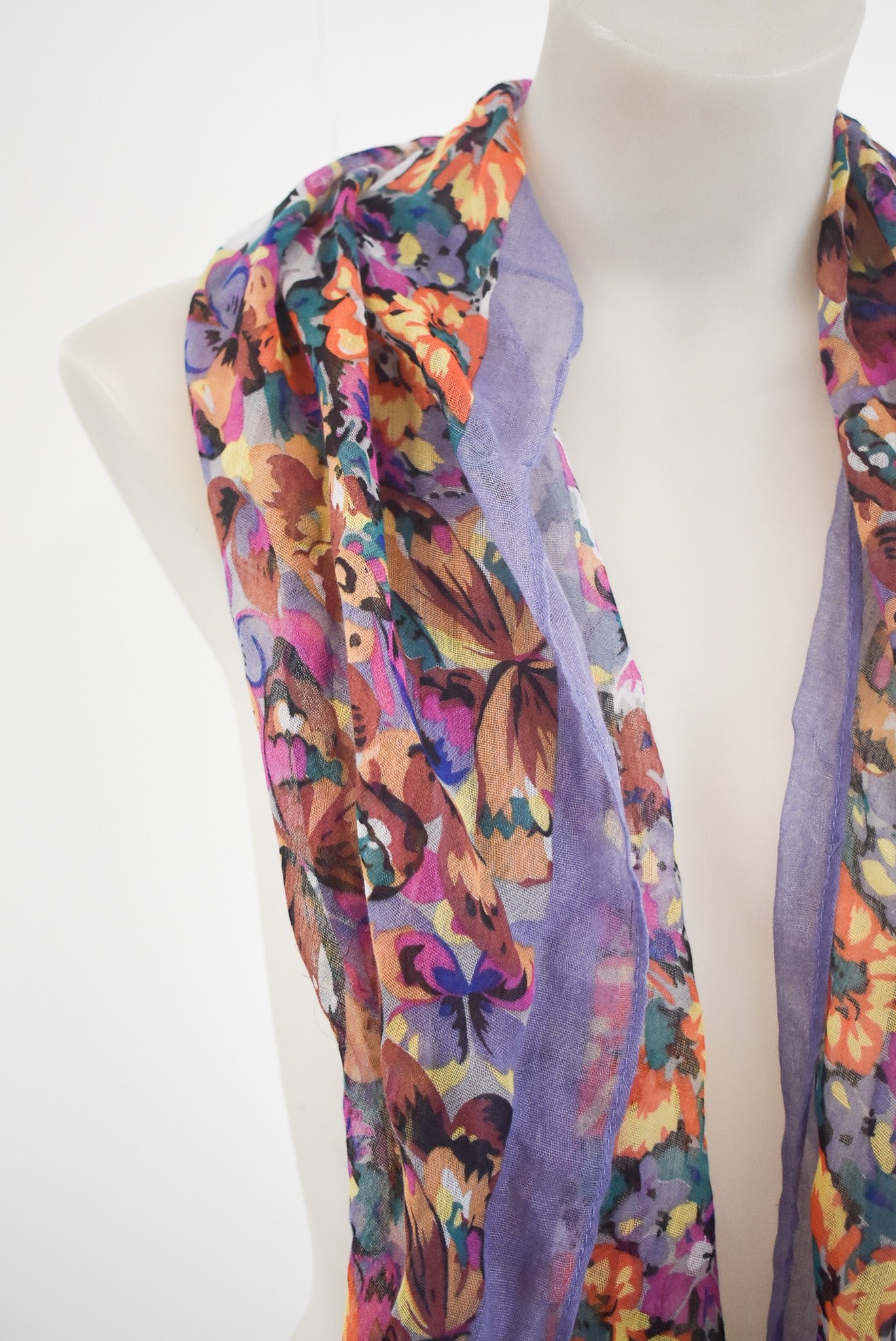 Beautiful floral scarf