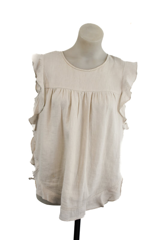 Country Road frilly vest top, S