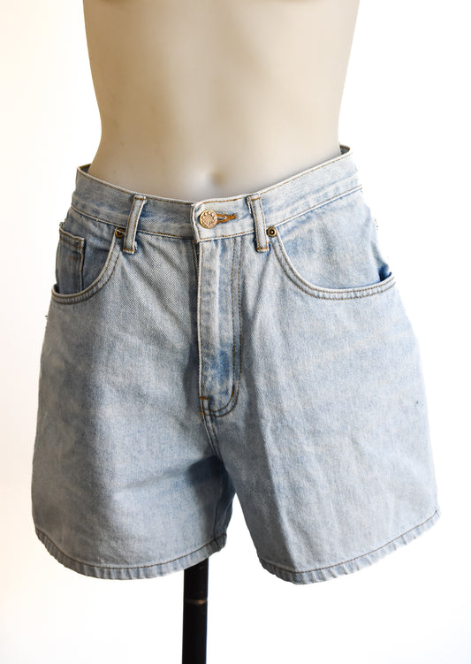 Complices light blue jean shorts, 12