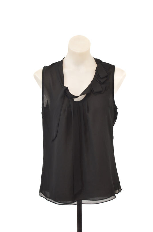 Gap ruffle singlet blouse, S