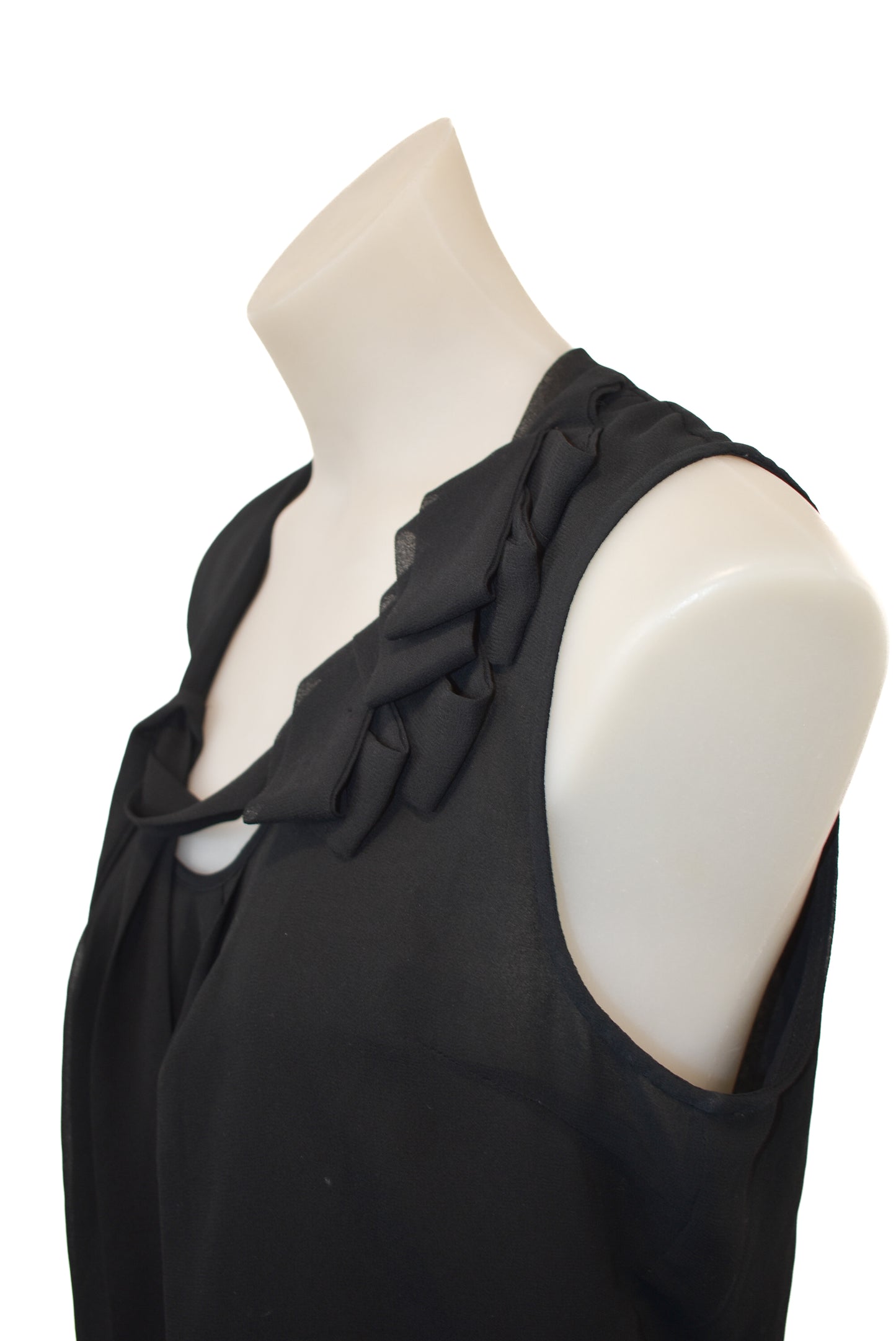 Gap ruffle singlet blouse, S