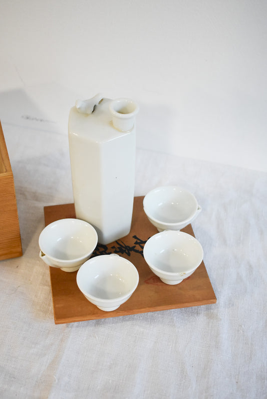 Japanese Saki tea set