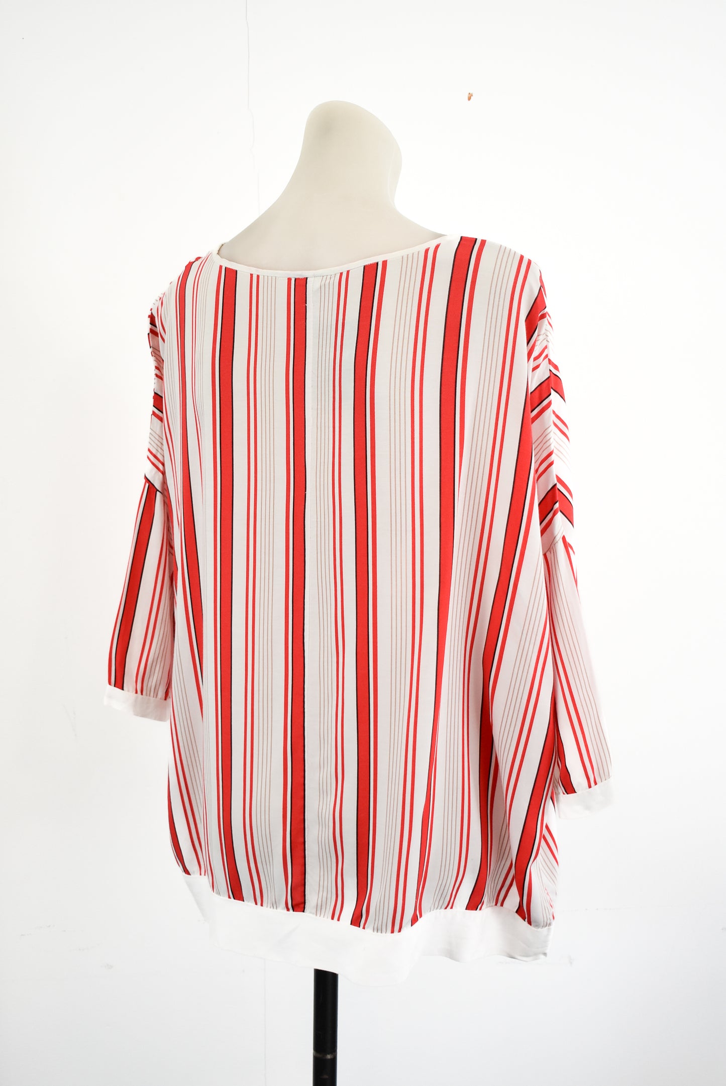 KAREN BY SIMONSEN flowy striped blouse, 36